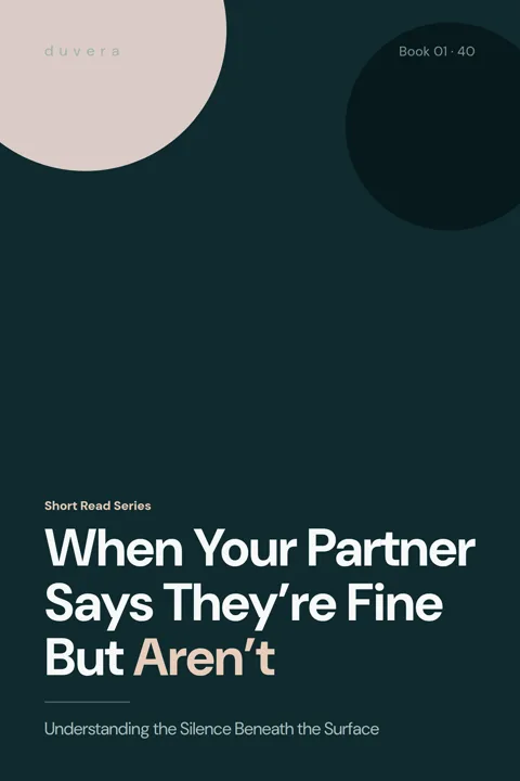 Cover of When Your Partner Says They’re Fine But Aren’t